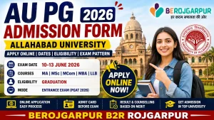 AU PG Admission Form 2026