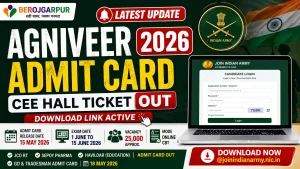 up tgt teacher exam 2025 date released berojgarpur - b2r - rojgarpur Agniveer Admit Card 2026 OUT