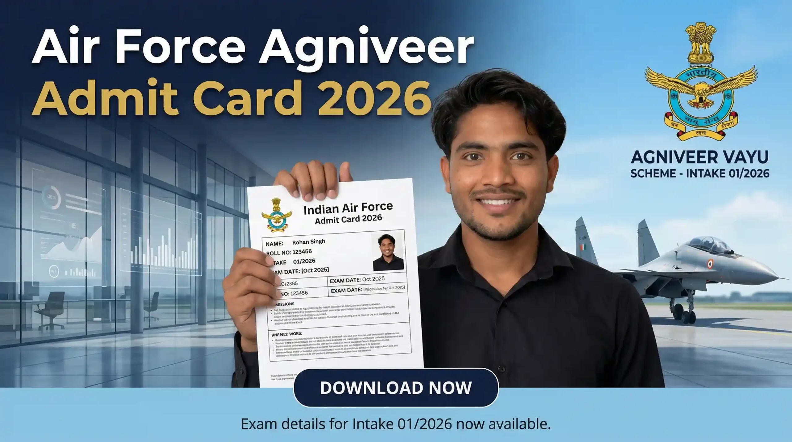 Air Force Agniveer Admit Card 2026