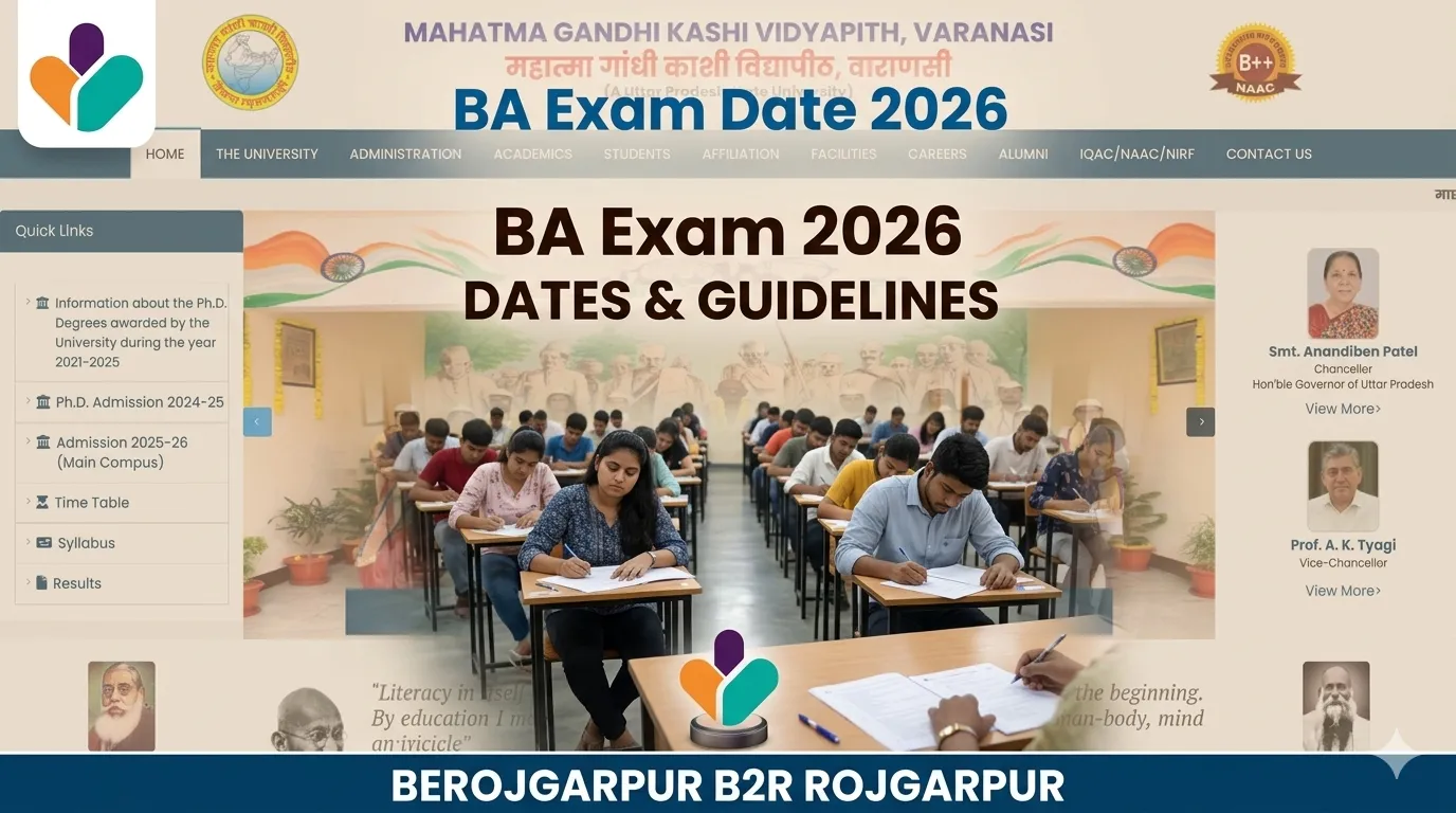 BA Exam Date 2026