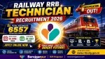 Railway RRB Technician Recruitment 2026
