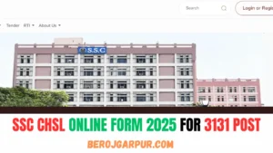 railway rrb ntpc 12th level recruitment 2024 berojgarpur (b2r jobs) SSC 10+2 CHSL Online Form 2025 for 3131 Post