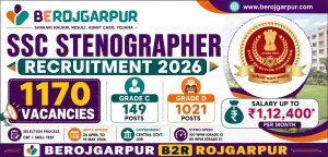 SSC Stenographer Recruitment 2026