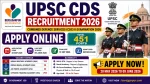 UPSC CDS Recruitment 2026